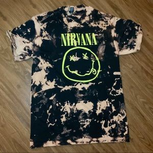 Bleach Dyed Nirvana Shirt